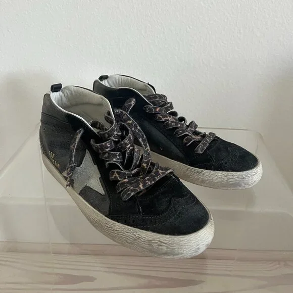 LIKE NEW Golden Goose Mid Star Sneakers - Picture 3 of 12